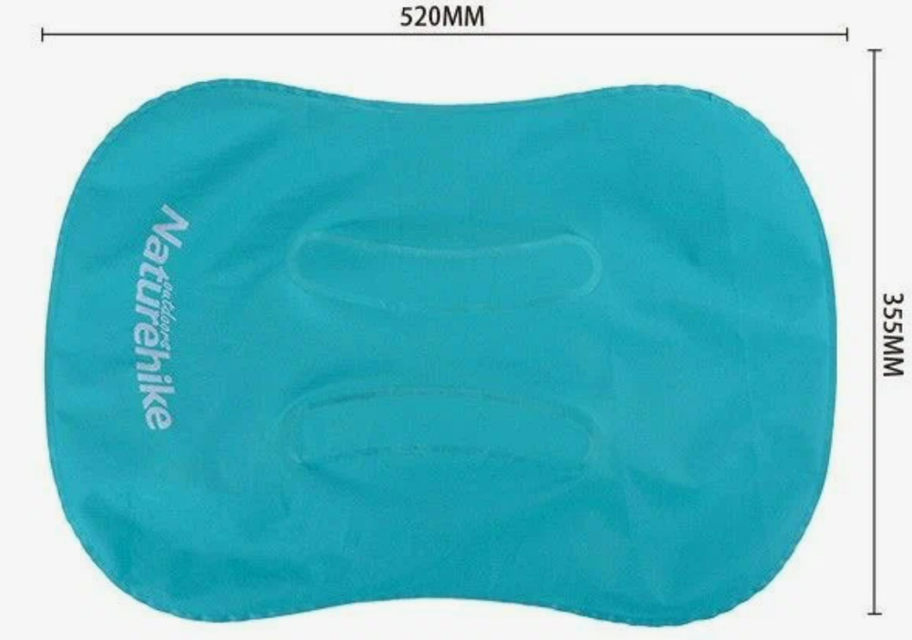 Подушка туристическая надувная Naturehike 42x32x11см