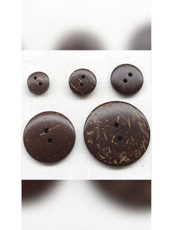 Пуговицы кокосовые 38 мм