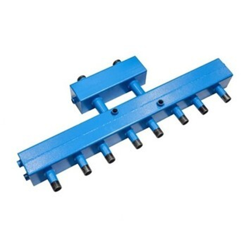 Разделитель гидравлический с коллектором вертикальный, 3 контура, до 70 кВт