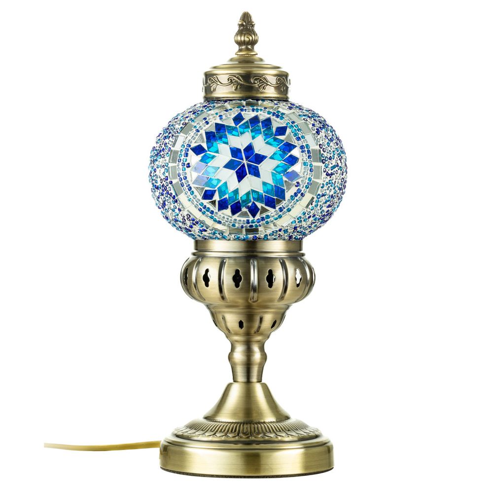 Citilux Каир CL419816 Настольная лампа Мозаика Синяя