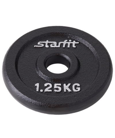 Диск чугунный BB-204 d=26 мм, черный, 1,25 кг