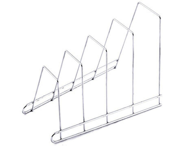 Подставка для крышек и разделочных досок хром