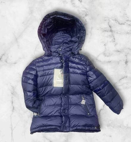 Детская удлинённая куртка-пуховик Moncler