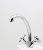 09021 Смеситель двухвентельный для кухни "GANZER"  (10/1шт)