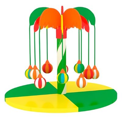 Детская механическая карусель "Пальма"