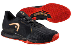 Женские Кроссовки теннисные Head Sprint Pro 3.5 SF Clay - черный