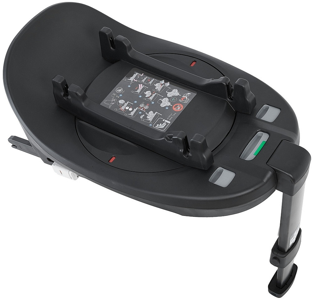 Детская коляска Pituso Teffy 4 в 1 с автокреслом Baesa Black с базой Hazel/Graphite