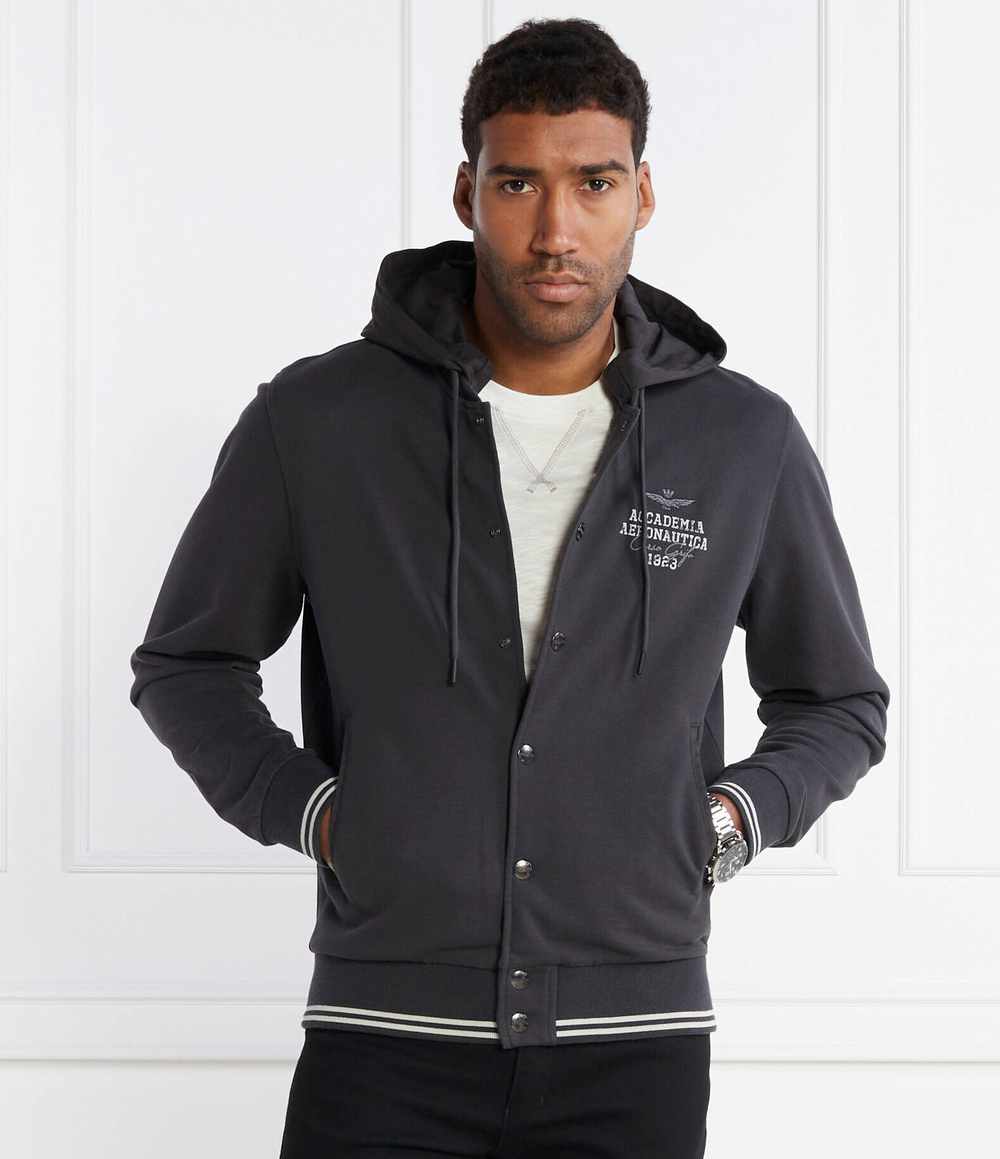 Худи Aeronautica Militare - графитовый(AF466F511)