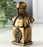 Бюст декоративный «Дзержинского Ф.Э.», гипсовый, 12×7.5×4.5 см. 10928468