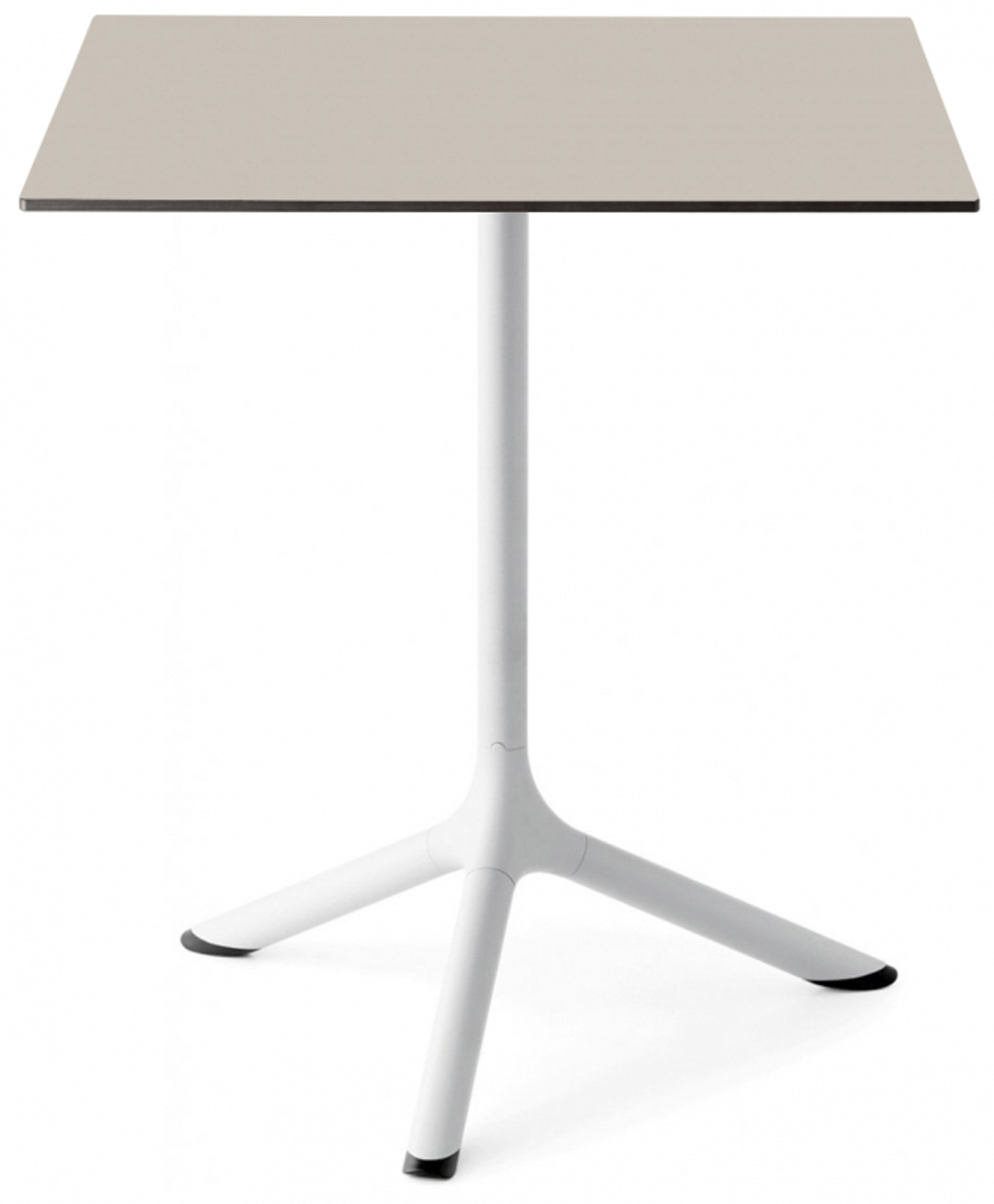 Стол ламинированный обеденный складной Scab Design Tripe Folding, белый, тортора