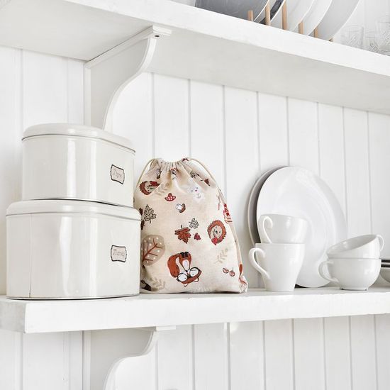 Экомешочек из льна и хлопка "Лесная братва", 25х33 см