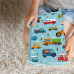 Коврик для переобувания. Машинки принт