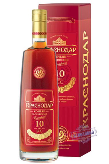 Коньяк Новокубанский Краснодар КС 0,5 л