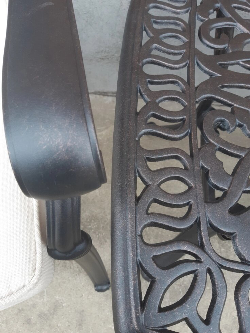 Набор литой мебели из алюминия Edward II