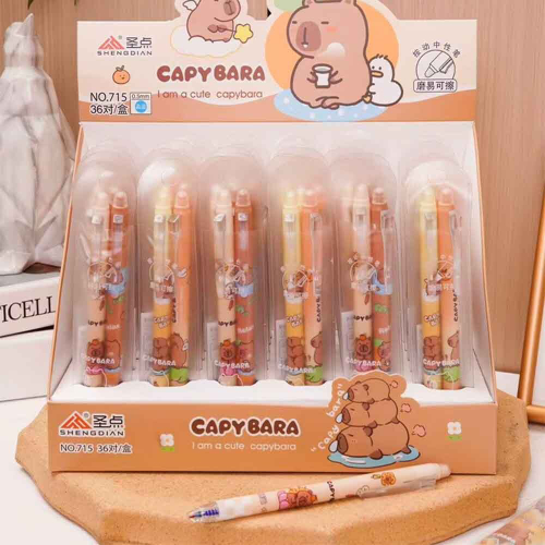 Набор ручек из 2х шт Капибара