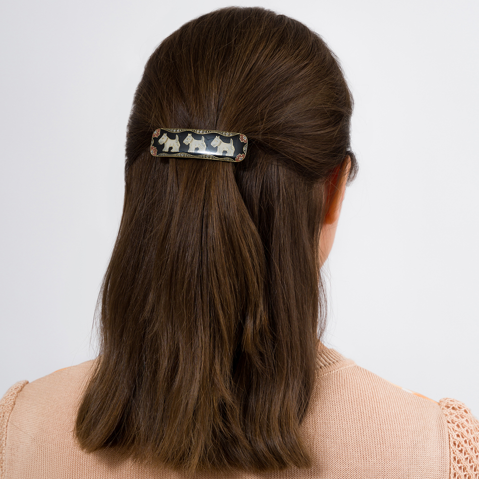 Заколка для волос Clara Bijoux Букет G26206-6 BR/G