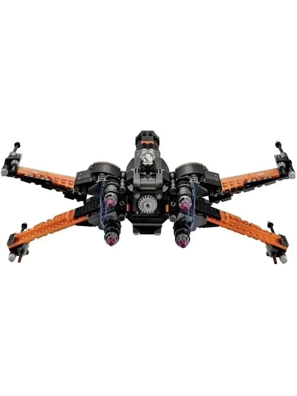 Конструктор Star Wars Истребитель По 742 детали 7102