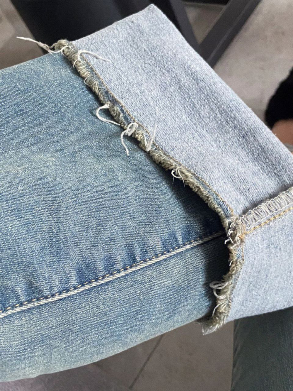 Джинсы женские клеш с высокой талией