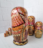 Матрешка "с видами города"  7мест