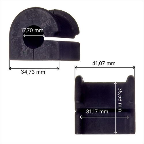 Втулка стабилизатора переднего Avantech ABH0106