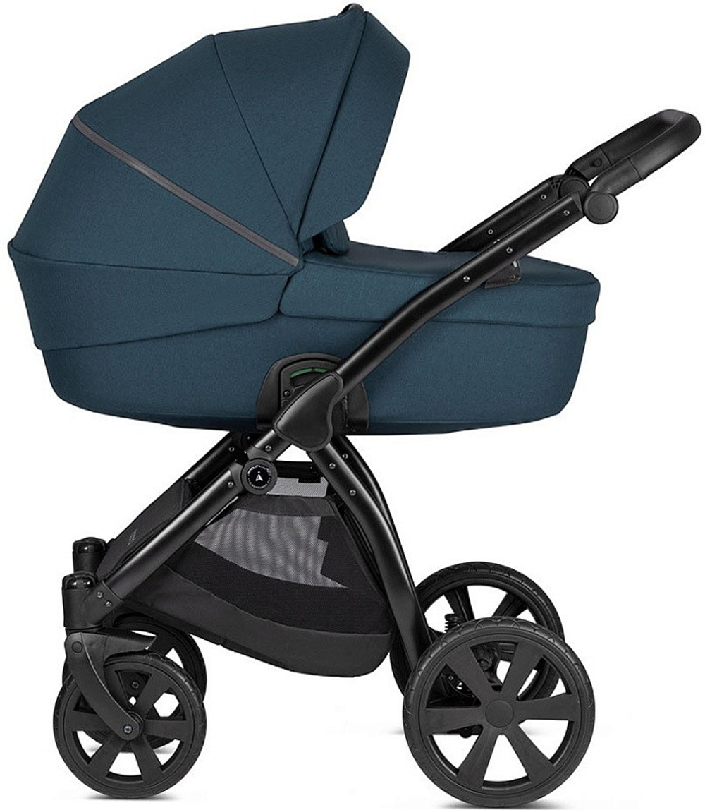 Детская коляска Noordi Luno All Trails 3 в 1 с автокреслом Terra Edusky Black 1012617 Ocean Blue