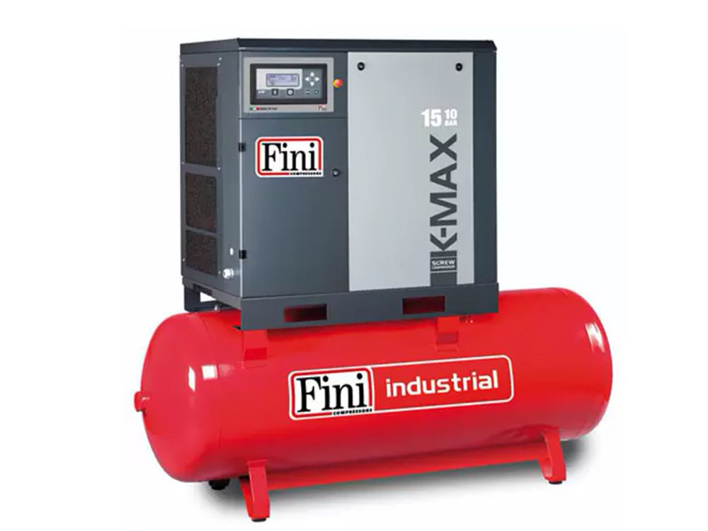 Винтовой компрессор на ресивере с частотником FINI K-MAX 1510-500F VS