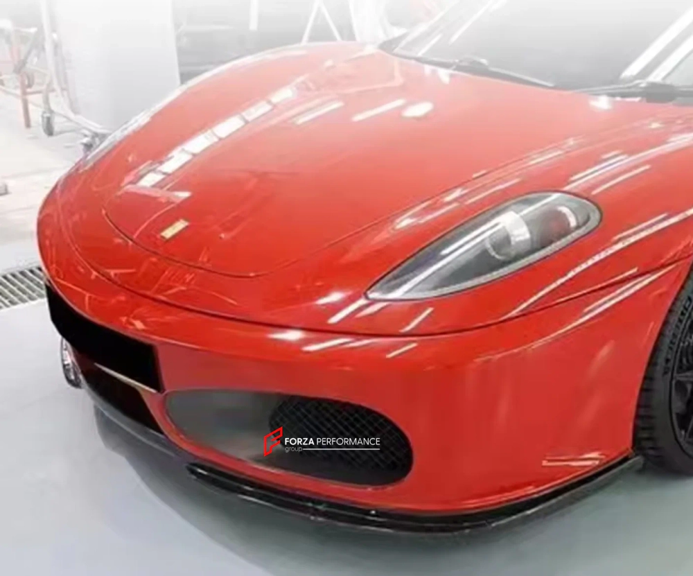 Карбоновая губа переднего бампера для FERRARI F430 2005–2011 Феррари