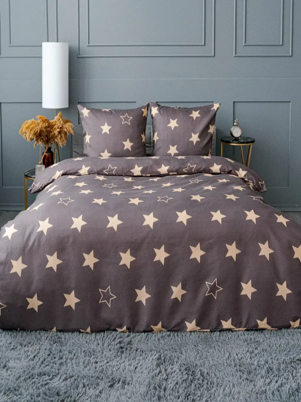 Постельное белье Евро полисатин Павлайн 6202/1