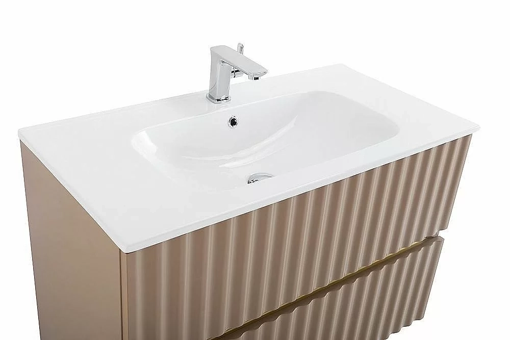 Тумба с раковиной Art&Max ELEGANT 60 капучино матовый