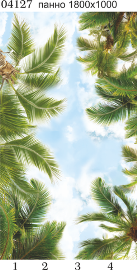 Потолочная панель Panda 04127 "Небо", панно 1800*1000