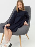 Платье синее для девочки арт. АТ628