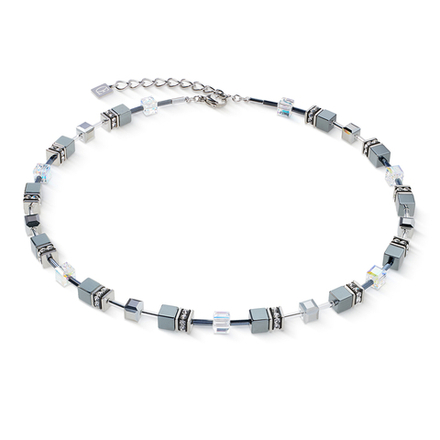 Колье Coeur de Lion Grey-Silver 4015/10-1217