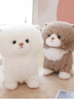 Мягкая игрушка кот пушистый 35 см