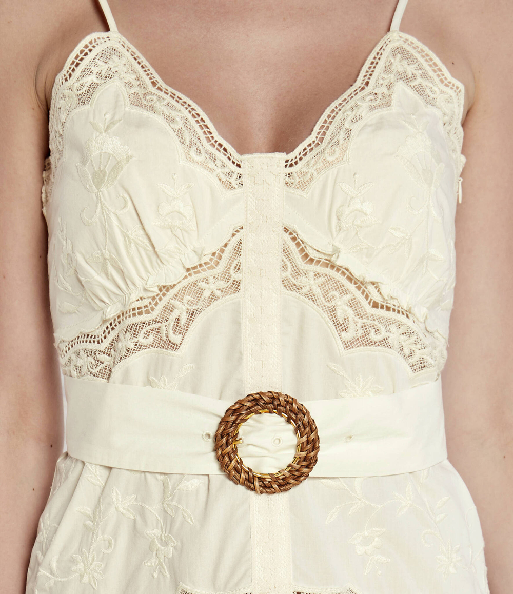 Платье TWINSET - экрю(241TT2080)