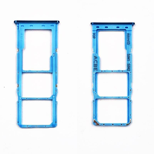 Контейнер SIM для Samsung A325F (A32) Голубой