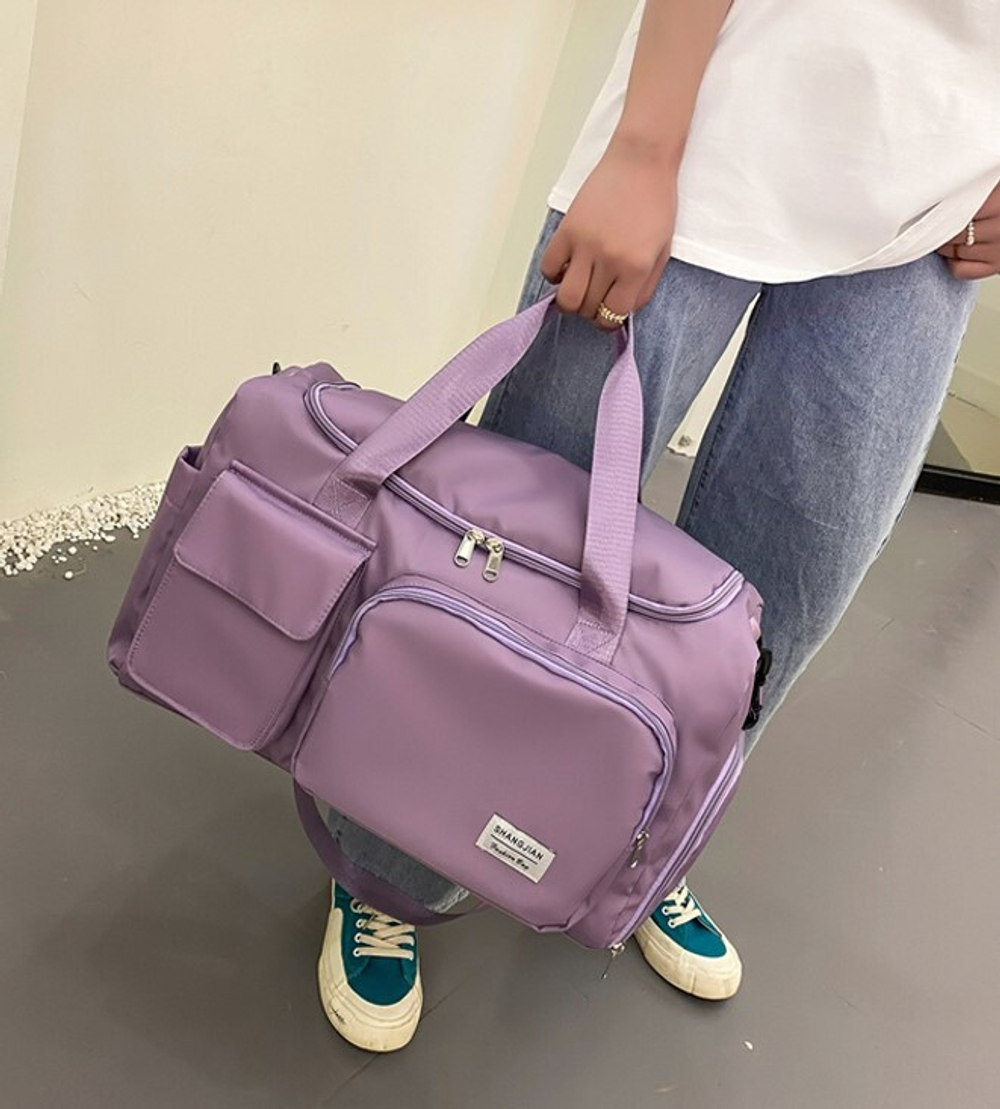 Сумка дорожная JIAKAILE (лиловая)