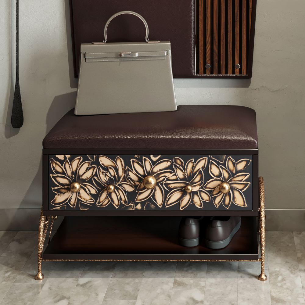 Банкетка Терра Каштан Амбер