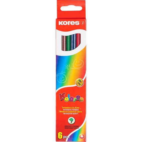 Карандаш - karandaş Kores Kolores 6 rəng 96306