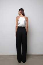 Боди с кружевом молочное