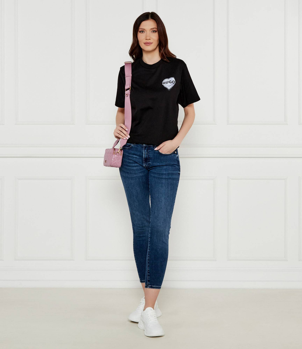 Футболка Vintage Tee_14 HUGO - черный(50534545)