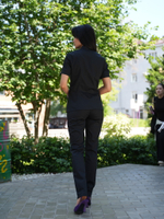 Костюм медицинский женский | Бл-334+Б-110 клеон премиум