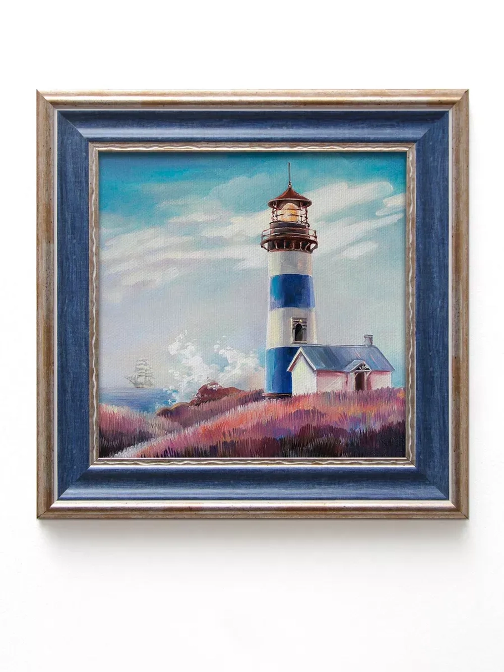 Картина на стену интерьерная на холсте 27*27 см