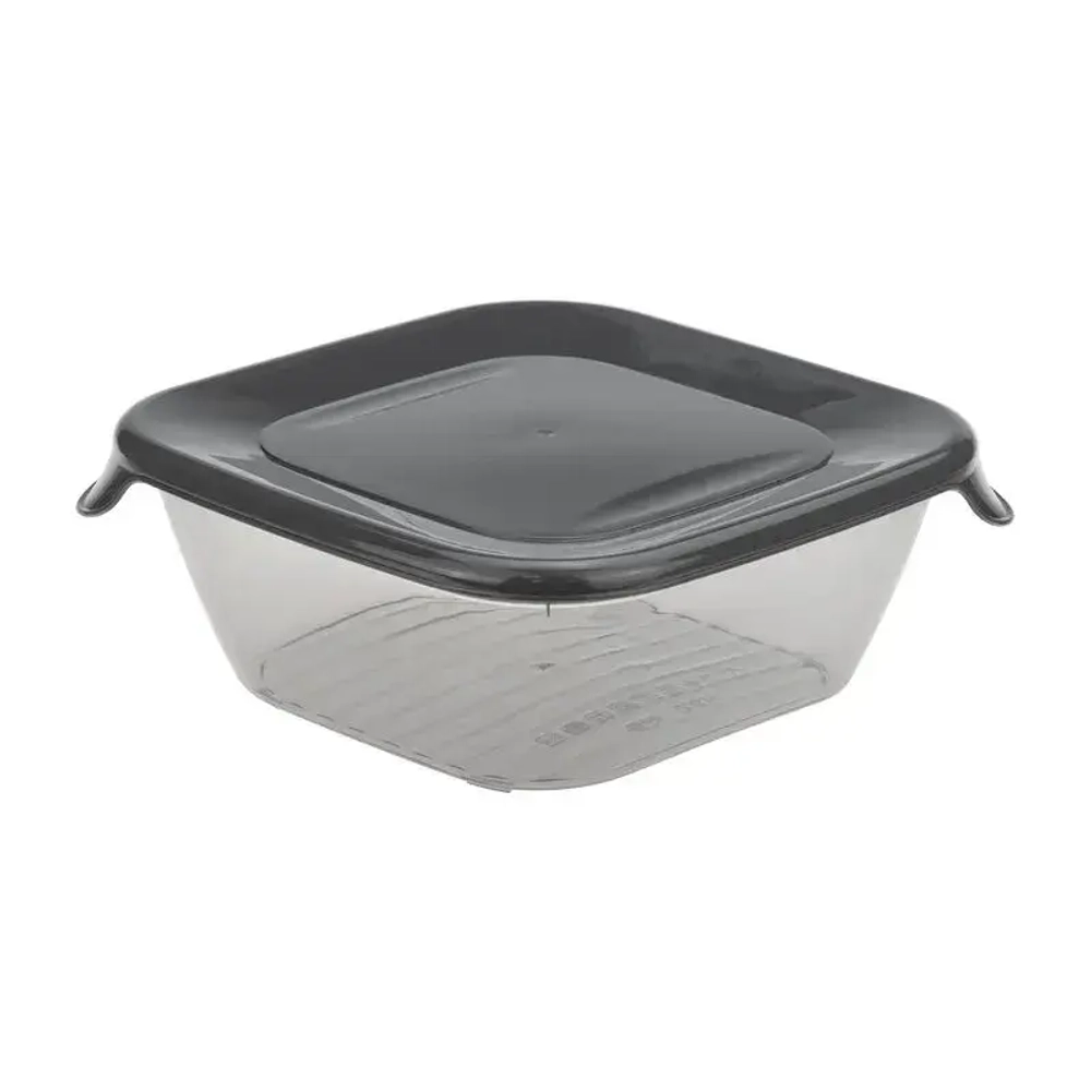 Емкость для продуктов ПРАКТИК 0,8л Графитовый