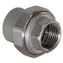 Муфта TEBO сер. PP-R комбин. разъемная (Американка) 20x1 ВР (10/100) , арт. 016020804