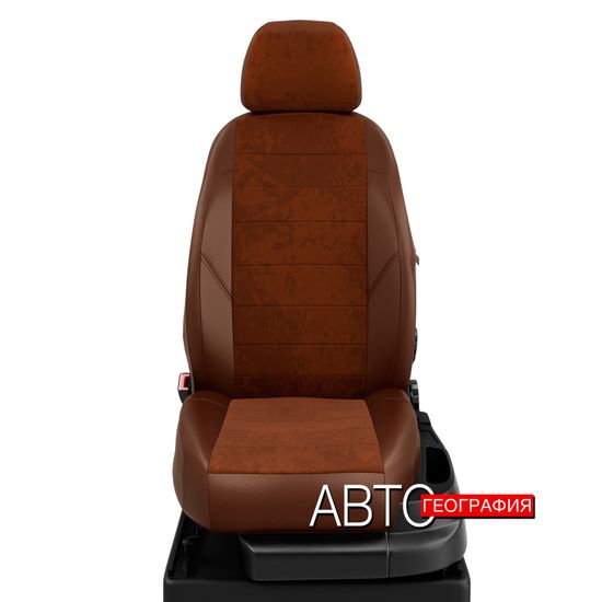 Чехлы на сиденья Volkswagen Polo (2010-2020) хэтчбек из алькантары