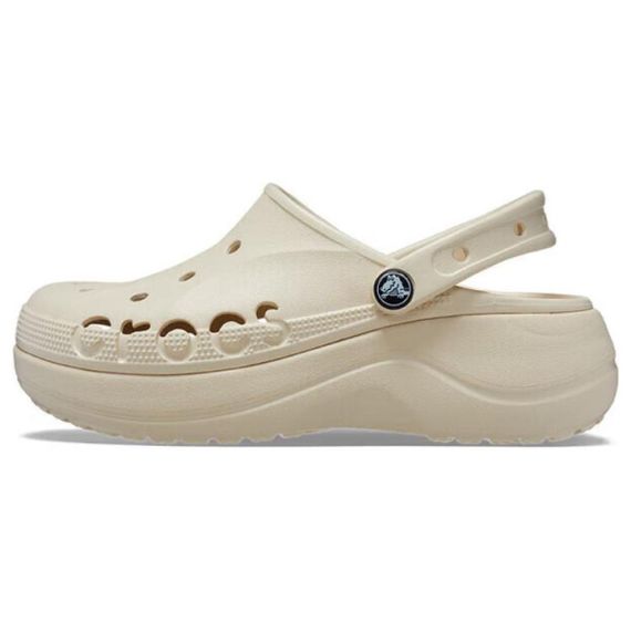 Crocs Baya Platform Clog 'Winter White'