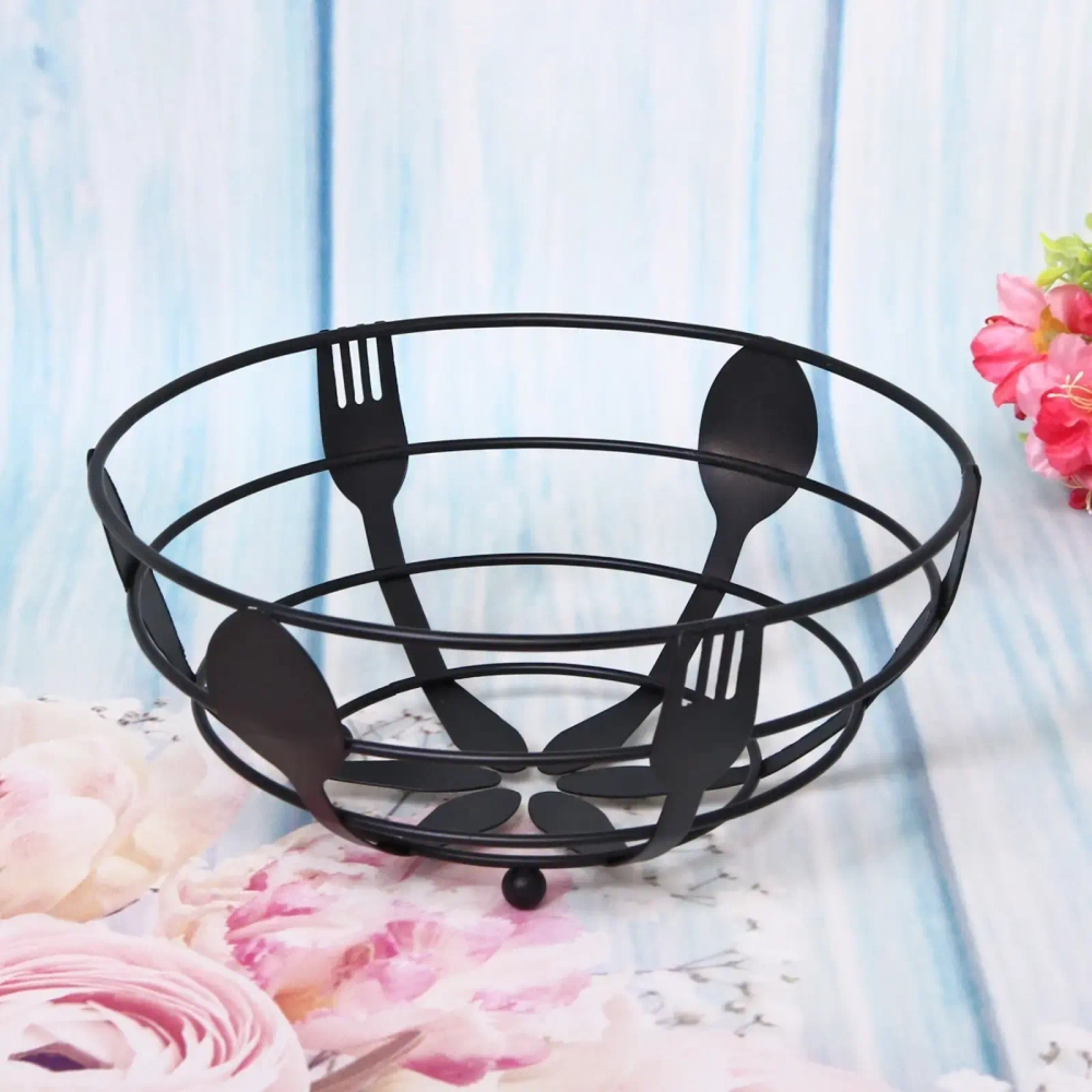 Фруктовница «Brownie» 27*10см черная