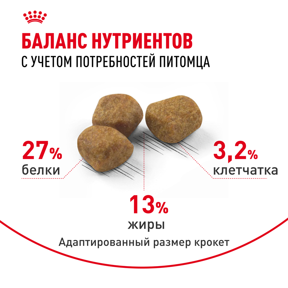 Royal Canin Indoor 7+ Индор Корм сухой сбалансированный для стареющих кошек в возрасте от 7 до 12 лет живущих в помещении 3,5кг
