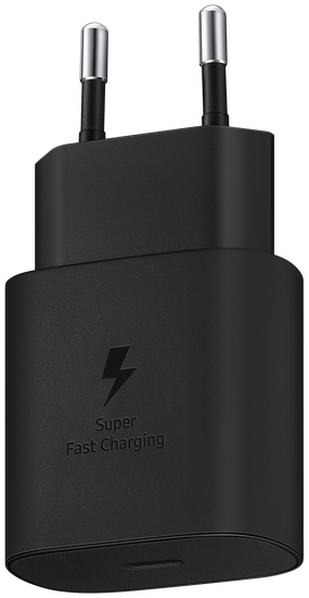 Сетевое зарядное устройство Samsung EP-TA800, 25 Вт, RU, черный