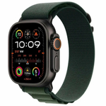 Умные часы Apple Watch Ultra 2 (2024), 49mm, Black Titanium Case, Dark Green Alpine Loop (S)